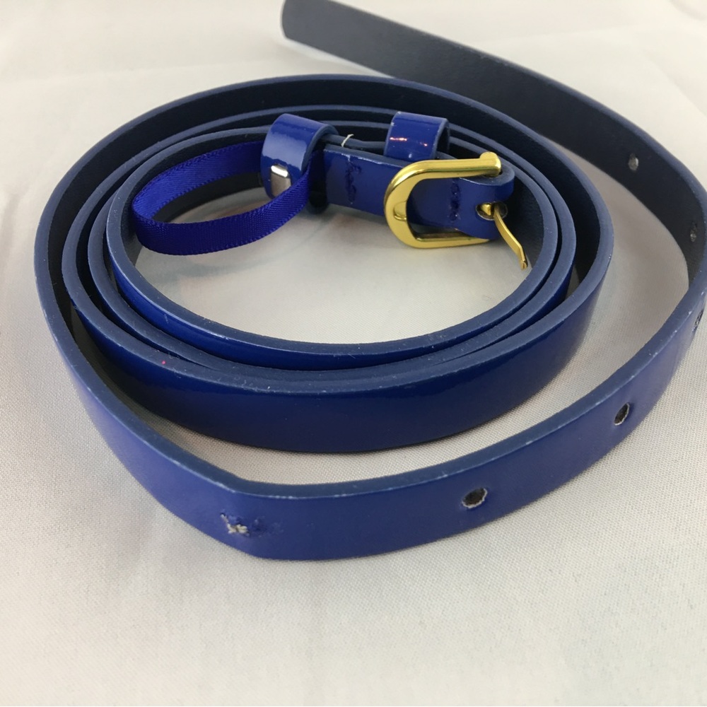 Blue skinny belt bundle